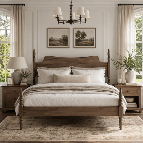 Queen size platform bed - size, frame