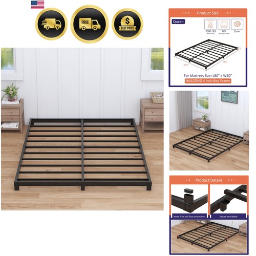 Inch bed frame - queen, size